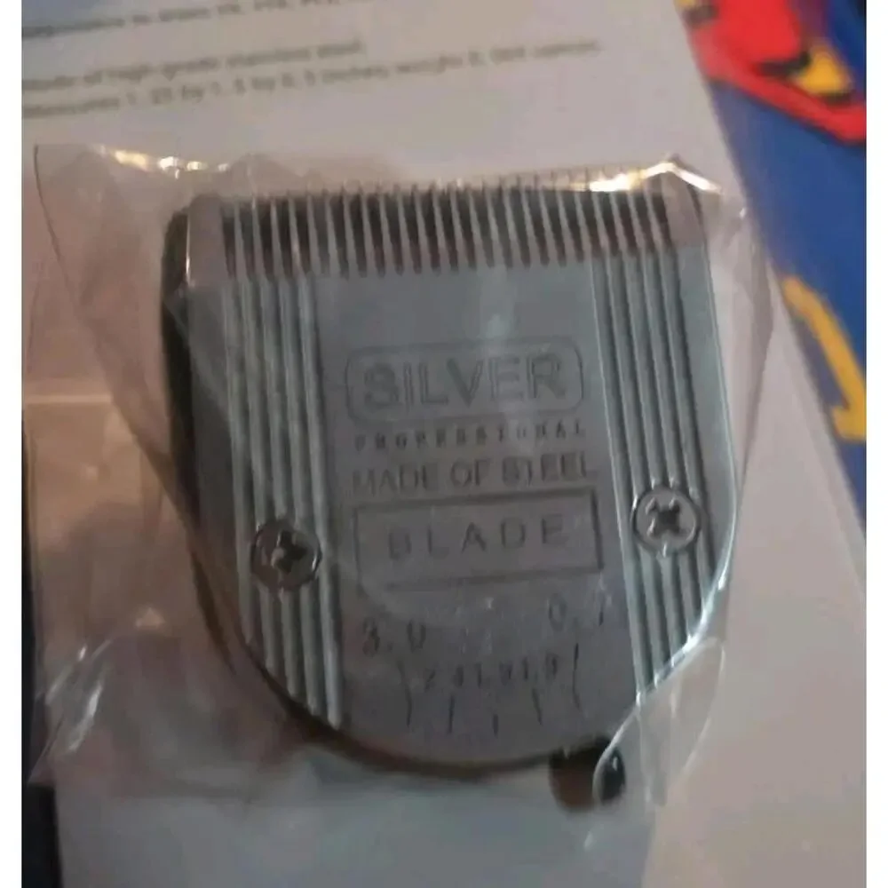 5 in 1 Replacement Clipper Blades Compatible with Wahl Bravura Clipper Chromado